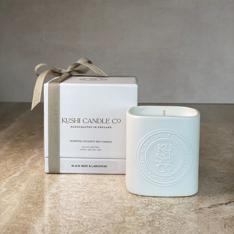 Black Rose & Labdanum Candle