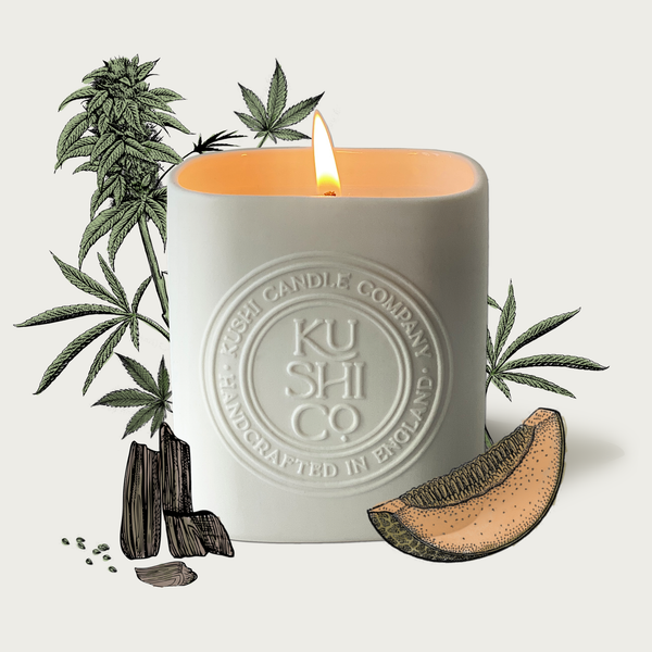 Cannabis Flower & Agarwood Candle