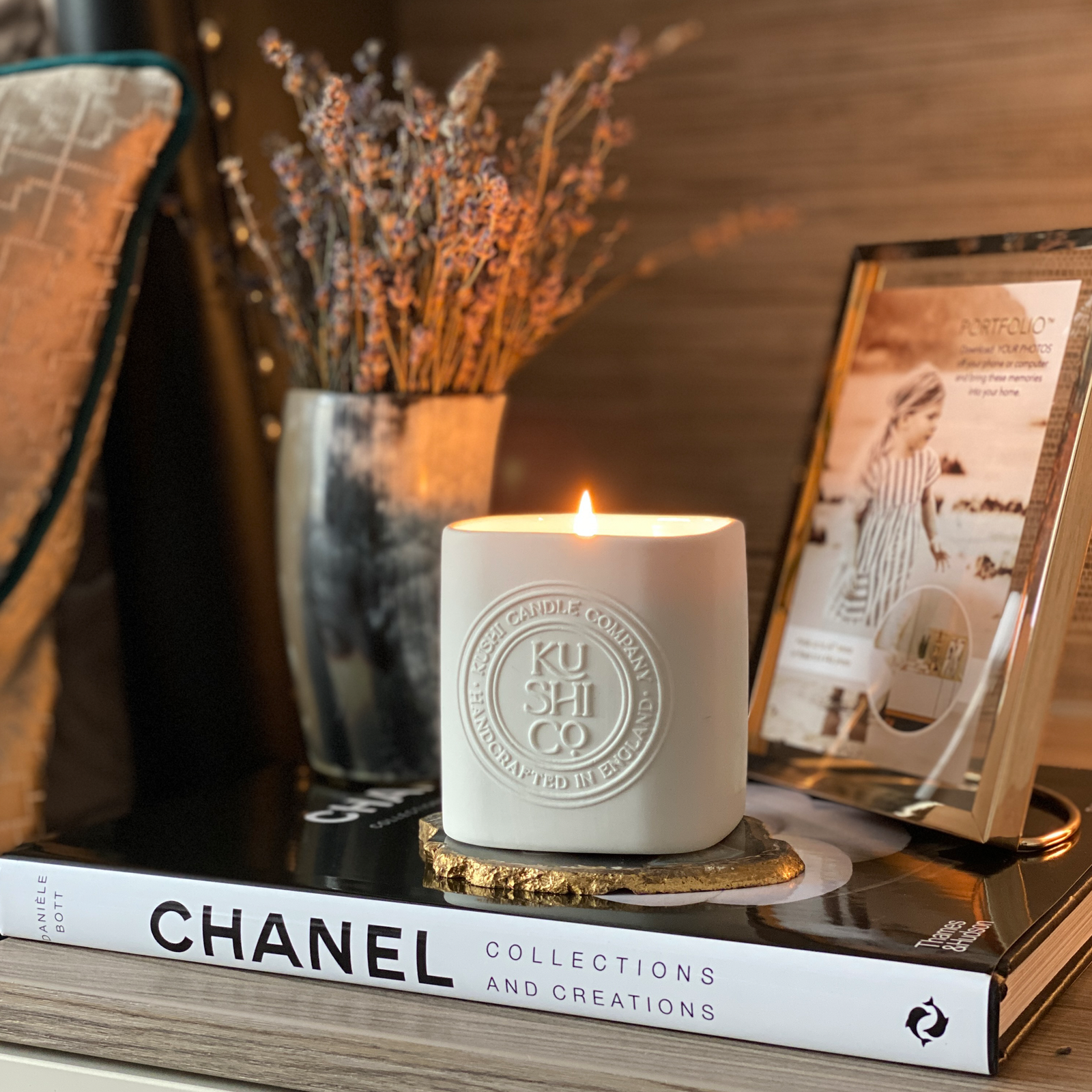 Cannabis Flower & Agarwood Candle – Kushi Candle Co.