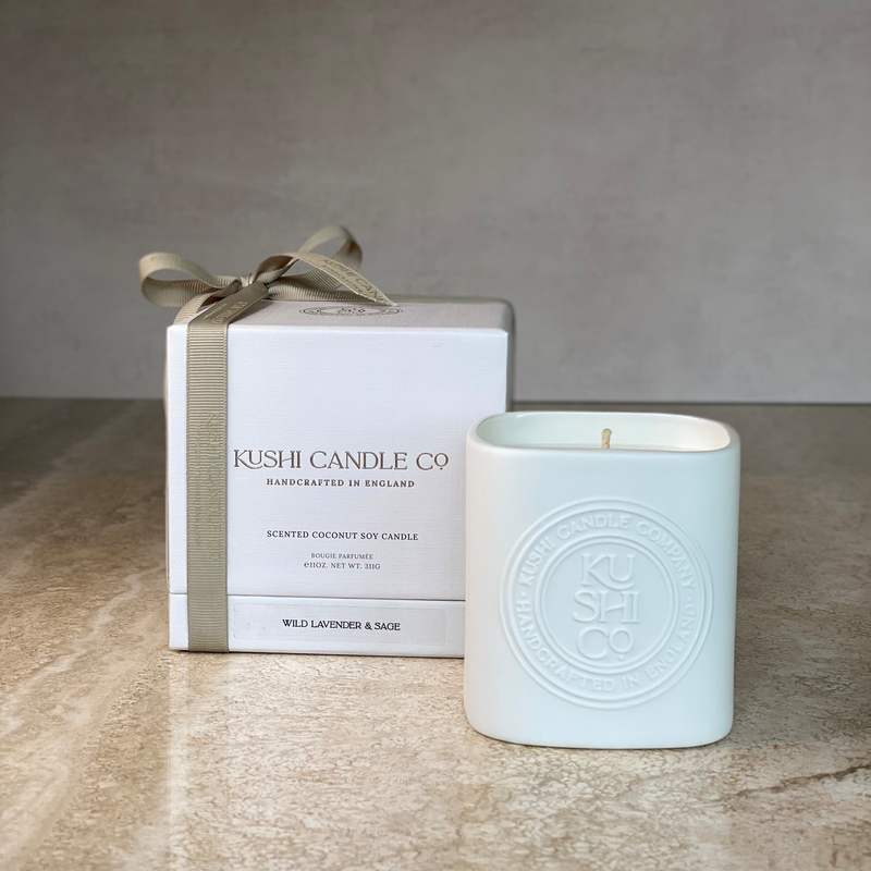 Colorado White Sage & Lavender Coconut Soy Candle 